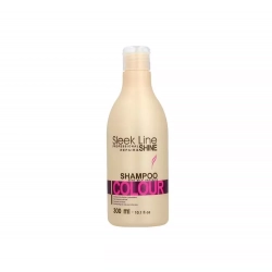 STAPIZ SZAMPON SLEEK LINE COLOUR Z JEDWABIEM 300ML